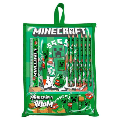 Picture of MINECRAFT BUMPER STATIONERY SET